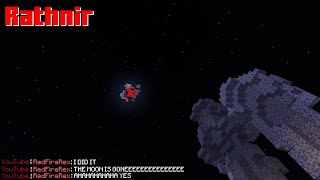 RedFireRex Nukes the Moon  Stoneworks Minecraft Server [upl. by Esojnauj]