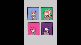 Random ddlc animatic lol ddlc animated ddlcplus ddlcsayori yuriddlc animation monika [upl. by Garneau]