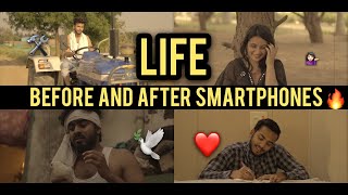 LIFE BEFORE AND AFTER SMARTPHONES   Elvish Yadav [upl. by Joshua]