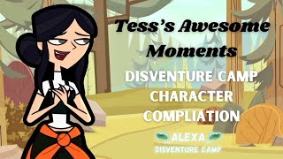 Tess’s AwesomeIconic Moments  Disventure Camp Character Compilation  3K SUB SPECIAL 1 [upl. by Lua492]