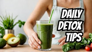 Daily Body Detox The Ultimate Guidedetox cleanse facts healthtips diet [upl. by Lrac]