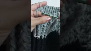 Crochet stitch fpdc amp bpdc crochet handmade shorts reels slowstitching [upl. by Dnalor615]