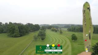 Belton Park Golf Club 5th Hole Fly Over HD [upl. by Euqirrne]