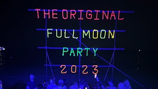 🇹🇭 Koh Phangan Full Moon Party 2023 [upl. by Lebasi89]