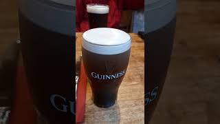 kitchen bar Belfast beautiful Guinness 94 out 10 one best in Ireland [upl. by Feinleib]