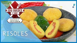 Aprenda a preparar risoles de carne palmito e calabresa [upl. by Eemia]