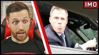 CARRAGHER SPITGATE  SHOULD HE LOSE HIS JOB  IMO 39 [upl. by Lorolla400]