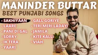 Maninder Buttar Best Punjabi Songs  TOP 11 SONGS  Street Records [upl. by Fennell65]