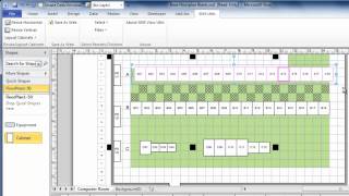 Using Visio to draw data center floor plans quickly and easily [upl. by Adamsun]