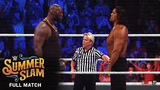 Omos vs The Great Khali SummerSlam 2022 [upl. by Leo]