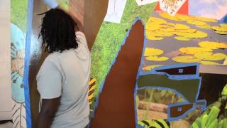 Mickalene Thomas faux real at the Norton Museum of Art [upl. by Kuo570]