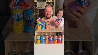 Неизвестные вкусы Fanta 🥤 games игры веселыеигры fungame funnygames partygames challenge [upl. by Gerk737]