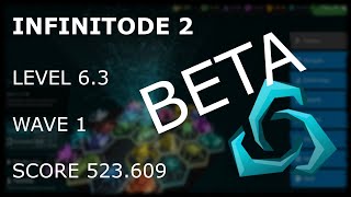 Infinitode 2  Level 63 Wave 1 523609 Score [upl. by Anneirb]