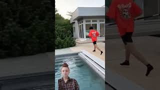 prank funny pool comedy [upl. by Anaek739]