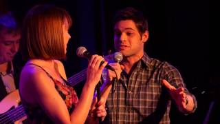 ASHLEY SPENCER and JEREMY JORDAN singing TIE ME UP by Carner amp Gregor [upl. by Eerrehs]