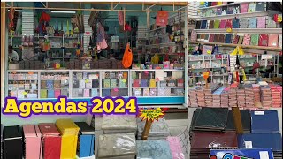 🦁 Ya llegaron las agendas 2024 a tienda Centro CDMX  Modelos Kawaii y Diferentes Tamaños y Precios [upl. by Ettevram]