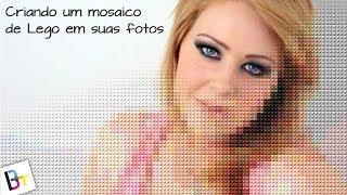 Aprenda a transformar suas imagens em um mosaico de Lego no Photoshop [upl. by Arria]