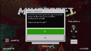 COMO VOLVER A TENER EL BOTON EDITIONS EN MINECRAFT PS4BEDROCK SOLO PARA DISCO FUNCIONANDO [upl. by Ab101]