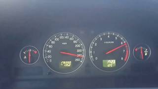 Volvo S60 T5 BSR 2006 0250 kmh acceleration [upl. by Goraud]