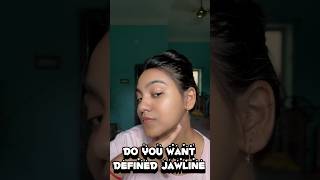 Face Exercise for defined Jawline faceexercise facefitness jawline [upl. by Nalaf]