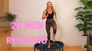 20 Min Rebounding Cardio Workout [upl. by Alejandrina]