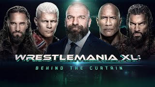 WrestleMania XL Behind the Curtain [upl. by Hanala]