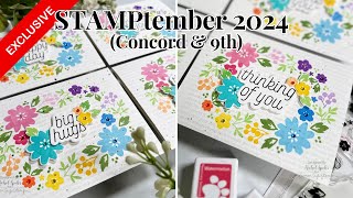 STAMPTEMBER 2024  CONCORD amp 9TH [upl. by Nahseez]