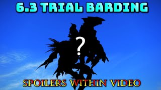 FFXIV New Trial Barding  63  SPOILERS [upl. by Torruella]