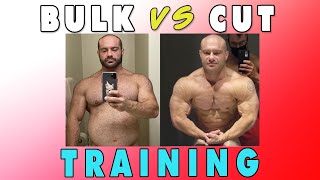 Training on a Bulk vs a Cut [upl. by Atoel]