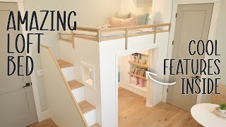 Amazing Loft Bed with TONS of Cool Features [upl. by Margaret]