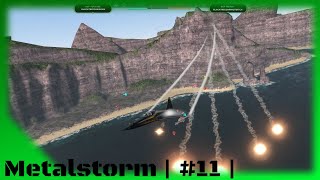 Metalstorm 11  GRINDEN GRINDEN GRINDEN ✈️ Gameplay  mit Junior  Solo [upl. by Llewkcor]