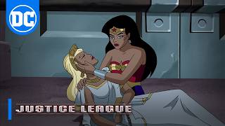 Justice League  Wonder Woman Rescues Hippolyta  Super Scenes  DC [upl. by Latrina937]