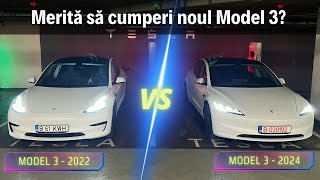 Test de consum între noul Model 3 quotHighlandquot și Model 3 2022 [upl. by Peppard498]