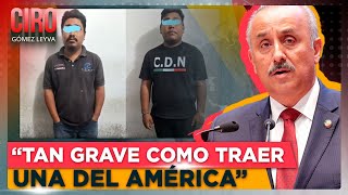 Usar playeras de cárteles es tan terrible como portar una del América Gobernador Tabasco  Ciro [upl. by Pember]