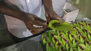 பீடா மடிக்கும் முறை how to fold beeda [upl. by Ashby]