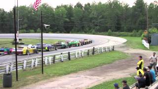 Lorain County Speedway Modified Feature 63012 [upl. by Freddi]