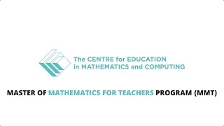 Master of Mathematics for Teachers Tomorrow’s STEM Education Leaders [upl. by Ayet41]