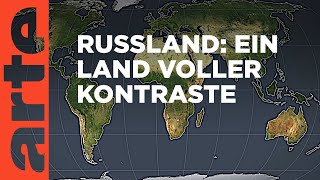 Russland  Ein Land voller Kontraste  Mit offenen Karten  ARTE [upl. by Evannia656]