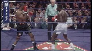 Herbie Hide vs Conroy Nelson 2111992 2nd Rd KO  WBC International Heavyweight Title [upl. by Noiemad]