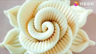 Nokshi pitha design nokshi pitha recipe [upl. by Nosduj]