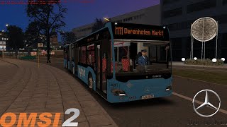 Omsi 2  Ahlheim amp Laurenzbach  Line 811  Mercedes Benz Citaro C2 G Hybrid [upl. by Marleen386]