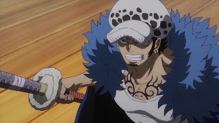 Blackbeard Pirates Vs Law  Devil Fruit Reveals English Sub [upl. by Wilbur]