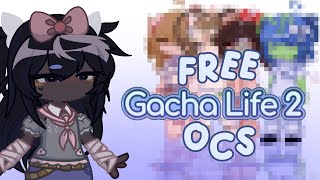 ✦ gacha life 2 free ocs    feminine ver [upl. by Bonn]