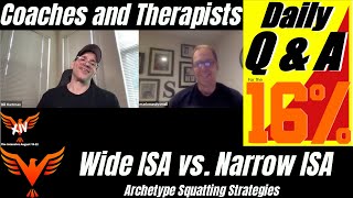 Wide vs Narrow ISA Archetype Squatting Strategies  BillHartmanPTcom QampA for The 16 [upl. by Adrien]