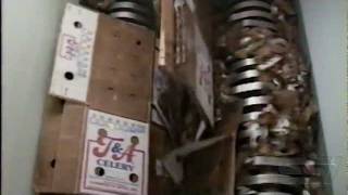 Paper Shredding Corrugated Cardboard Q [upl. by Ayerf]