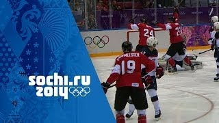 Ice Hockey  Mens SemiFinal  USA v Canada  Sochi 2014 Winter Olympics [upl. by Allveta111]