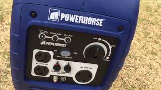 powerhorse 2000 generator review from northern tool [upl. by Groscr]