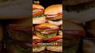 Burger and Coca cola ASMR Mukbang realmouth ASMR 🍔🧃🥤 [upl. by Arlo519]