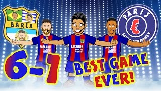 Barcelona vs PSG 61 2017  Highlights Reaction [upl. by Wein740]