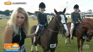 Perth Royal Show 2015 Pony Dressage  Today Perth Show [upl. by Davida]